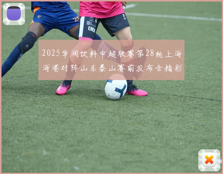 2025华润饮料中超联赛第28轮上海海港对阵山东泰山赛前发布会精彩回顾